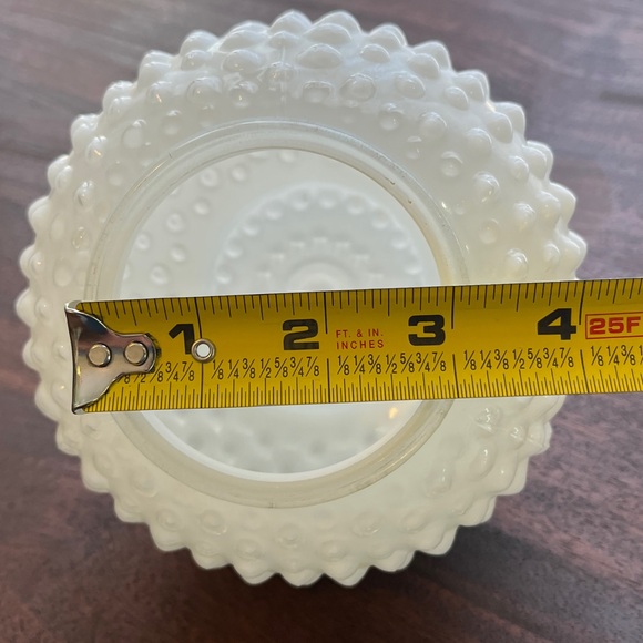 Vintage Hobnail Ceiling or Light Shade Diffuser Cover Fixture Replacement 3" fit - Picture 4 of 4